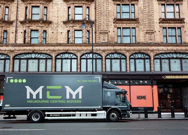 MCM Melbourne Central Movers Truck